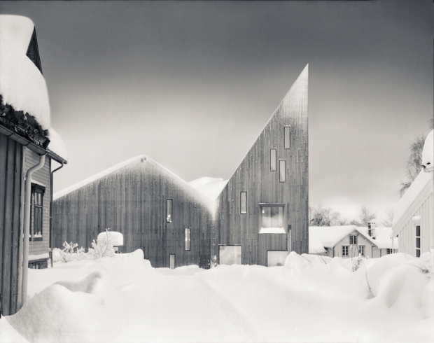 Romsdal Folk Museum by Reiulf Ramstad Architects. Illustration by Erik Hattrem and RRA.