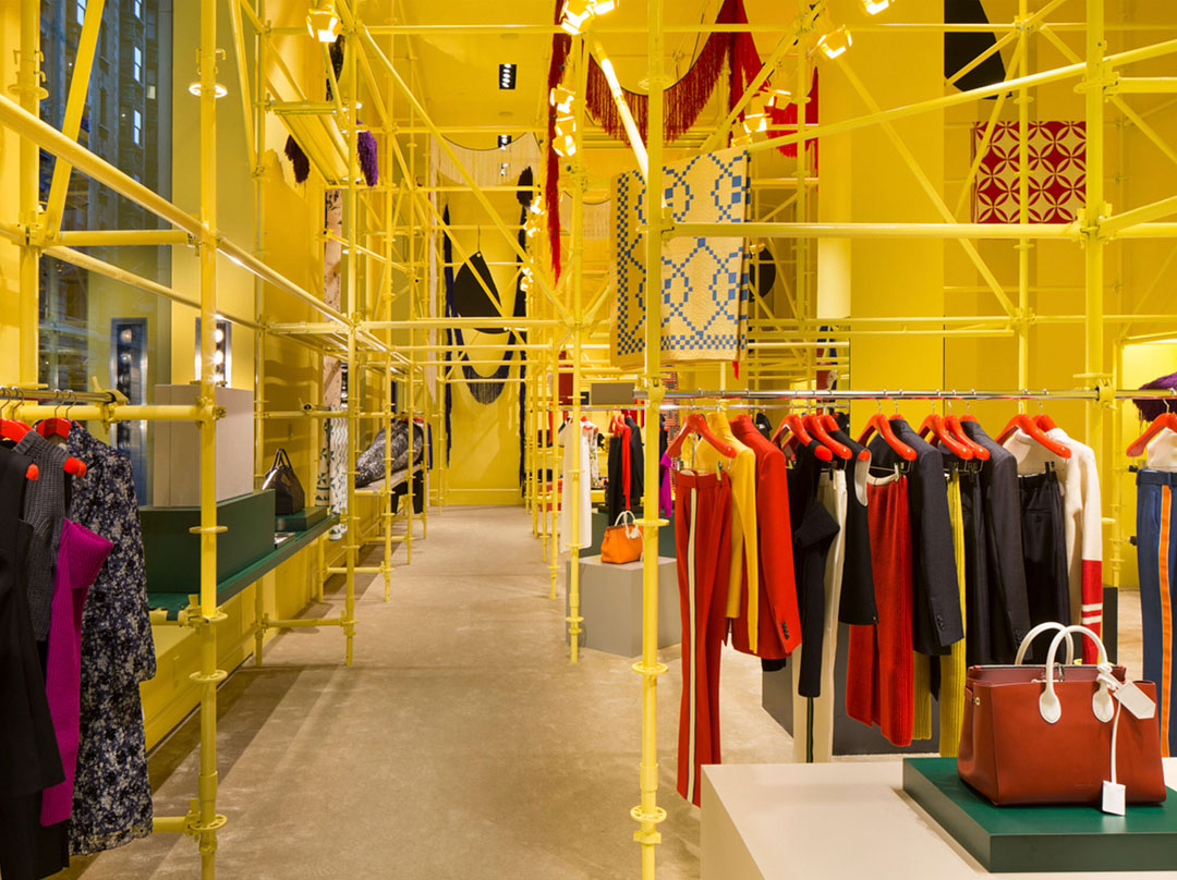 Sterling Ruby's new installation at Calvin Klein's Madison Avenue store
