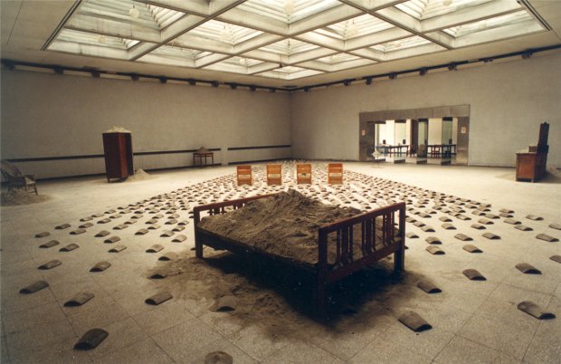Ruined City (1996) by Yin Xiuzhen