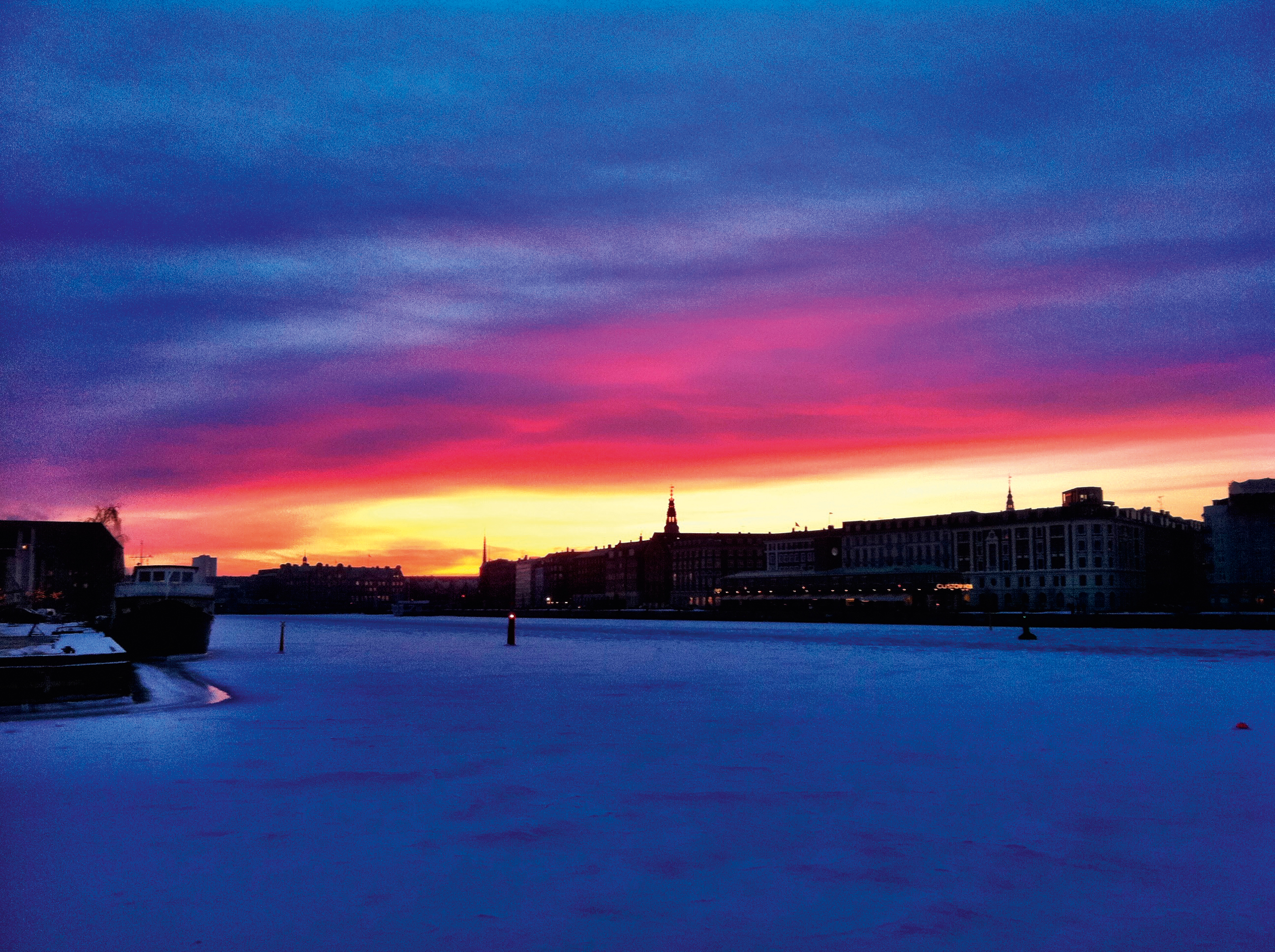 A winter's evening in Copenhagen, from A Work In Progress