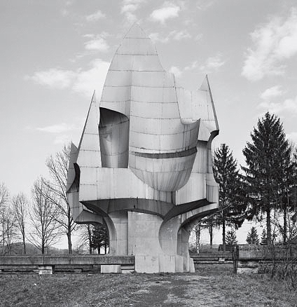 Šušnjar Memorial Complex, Sanski Most, Bosnia and Herzegovina, 1971, by Petar Krstic