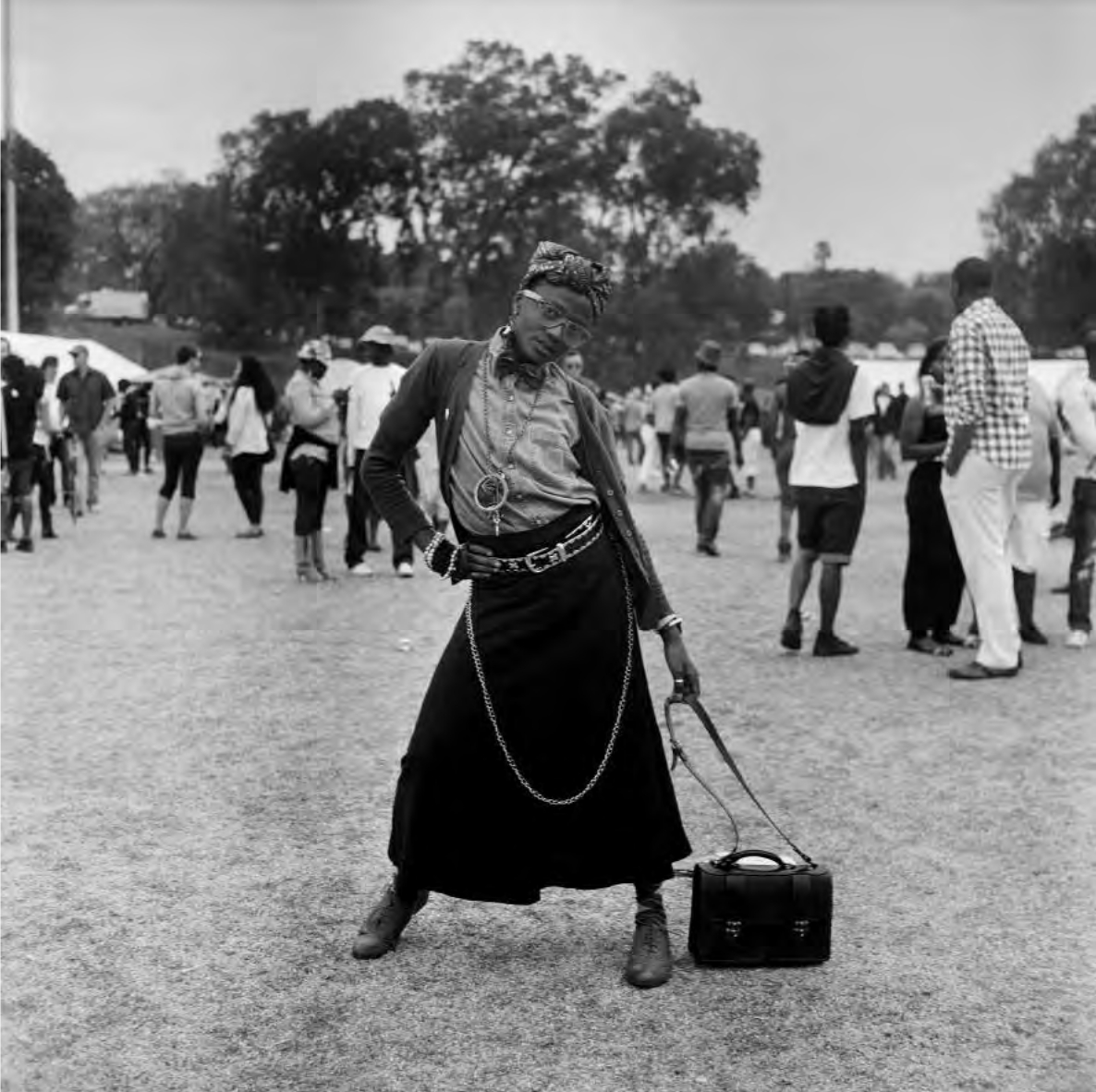 Iduku, 2011, from the series 'Black Men in Dress', by Sabelo Mlangeni