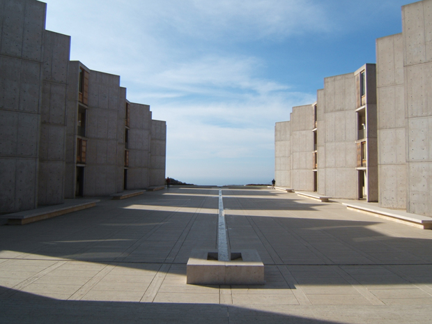 Louis I. Khan's The Salk Institute - featured in the wonderful book Concrete