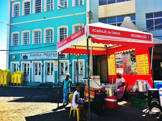 Paula recommends sampling the acarajé at Regina