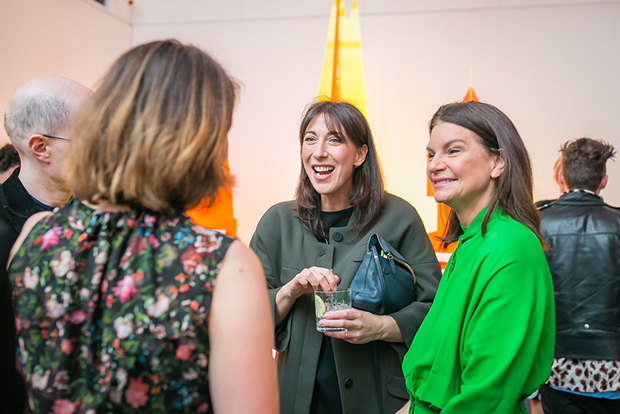 Samantha Cameron and Natalie Massenet CBE (Picture credit: @laraarnottphotography)