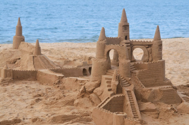 Sandcastle building, the RIBA way