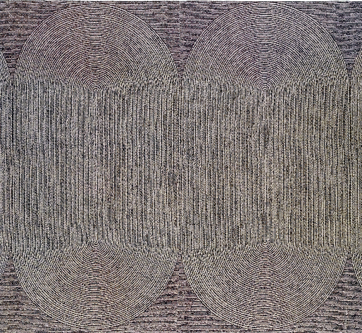 Hiroshi Awatsuji's Sand Garden fabric, from WA