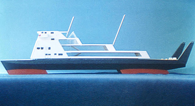 Passenger Ship with Gambling Facilities - Richard Sapper