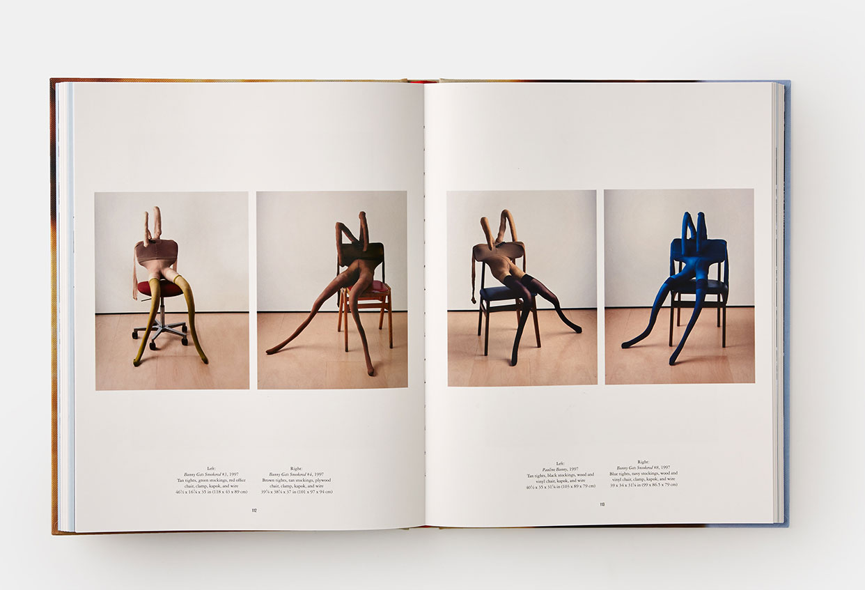 A spread from our New Museum Sarah Lucas book Au Naturel