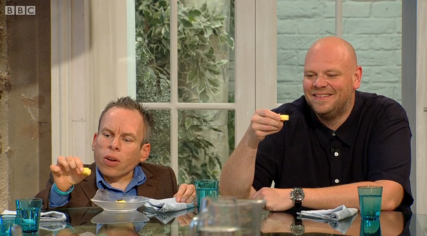 Warwick Davis and Tom Kerridge get to grips with Alex's ants