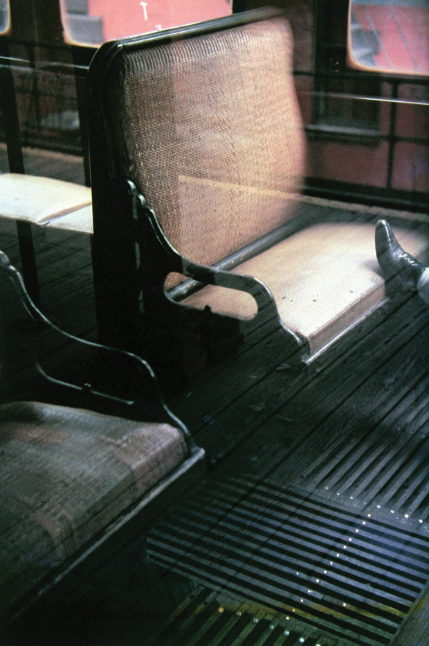 Foot on El, 1954 by Saul Leiter © Saul Leiter Courtesy Howard Greenberg Gallery, New York