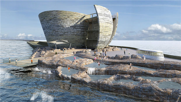 Swansea Offshore Tidal Lagoon Visitors Centre - Juice