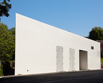 Designscape's formaldehyde building for Damien Hirst