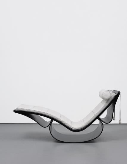 Rio rocking chaise longue, circa 1978 by Oscar Niemeyer