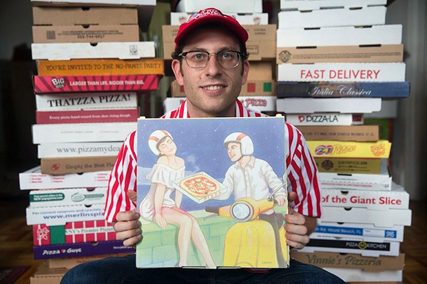 The art of the pizza box