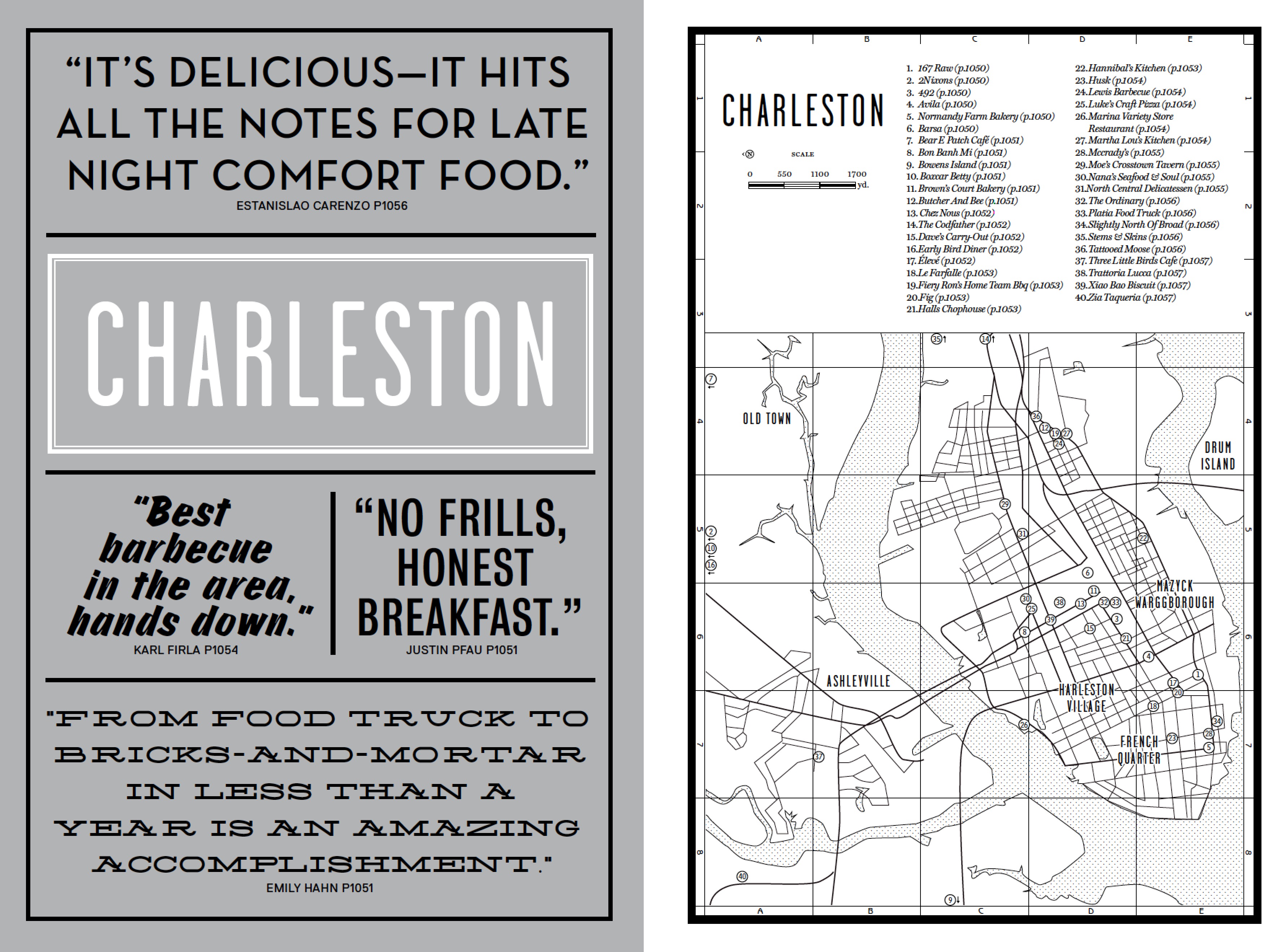 The Charleston introduction from our new book Where Chefs Eat