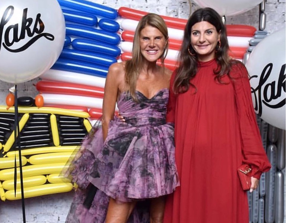 Giovanna Battaglia and Anna Dello Russo