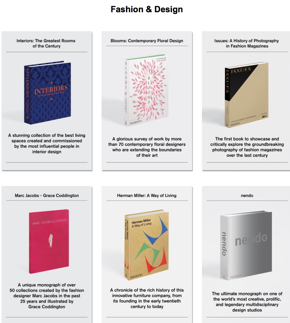 Some of our 2019 Fashion & Design books
