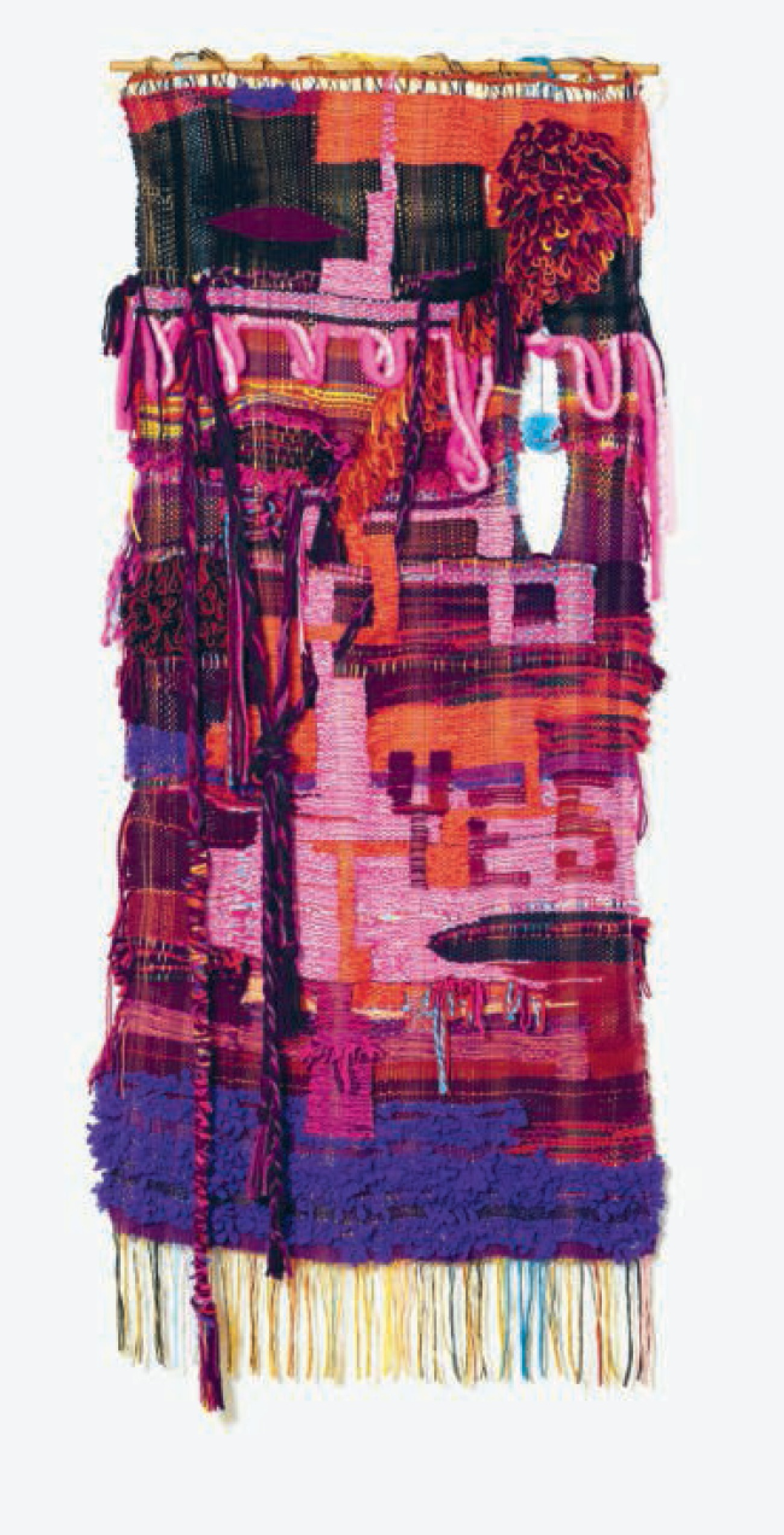 YES - 2015 - Acrylic, wool and cotton - Terri Friedman