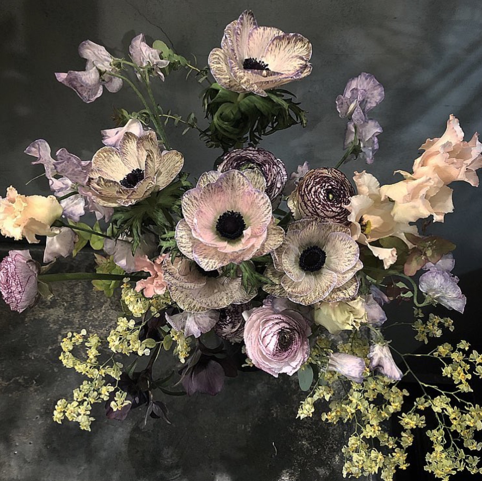 A floral arrangement by Odorantes, Paris