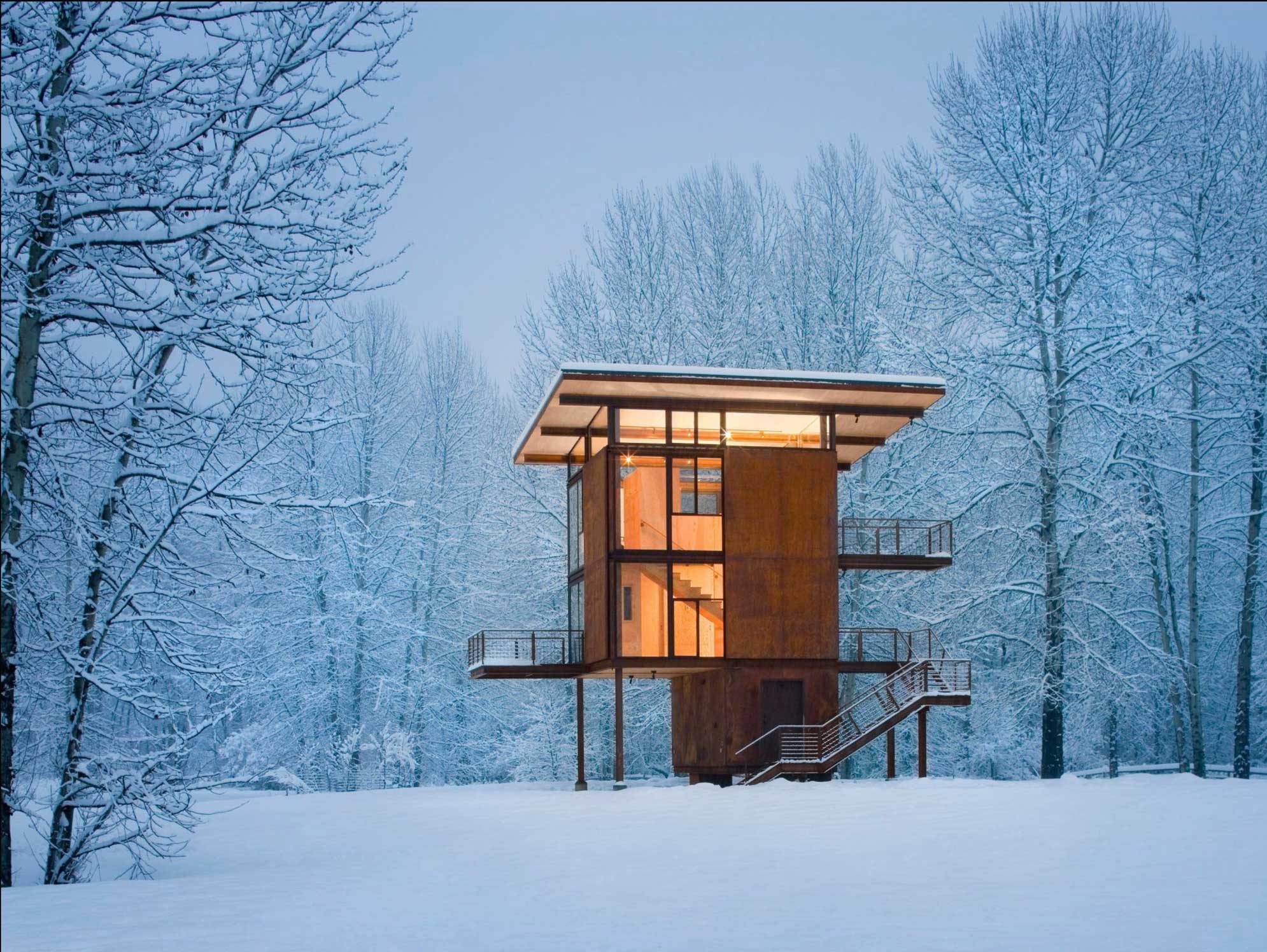 Delta Shelter, 2002 Mazama, Washington, USA - Olson Kundig