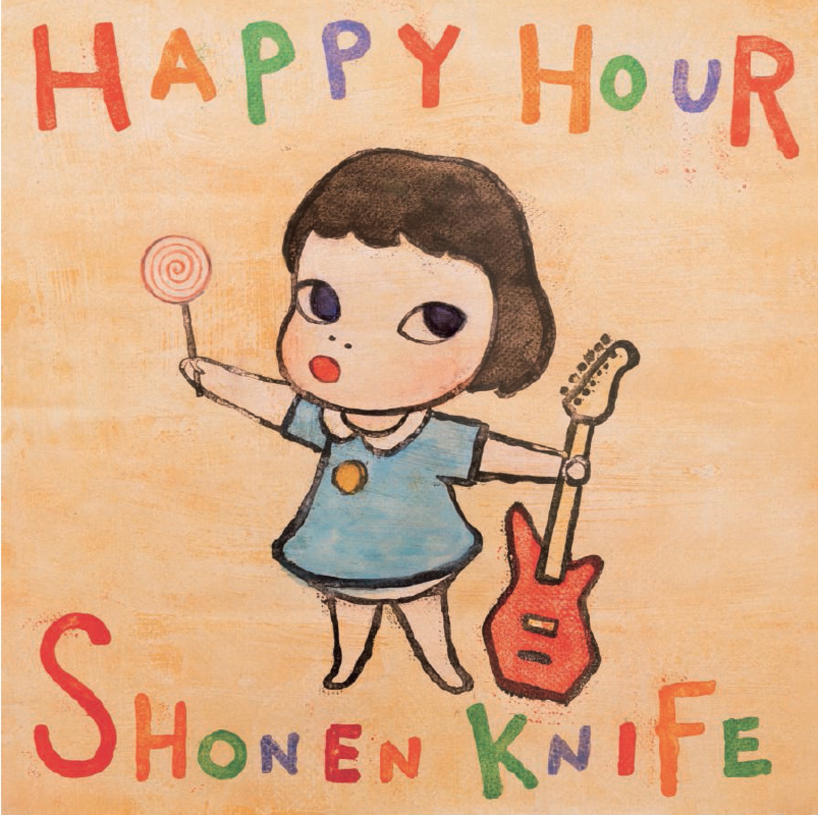 Happy Hour album cover for Shonen Knife - picture courtesy Big Deal Records