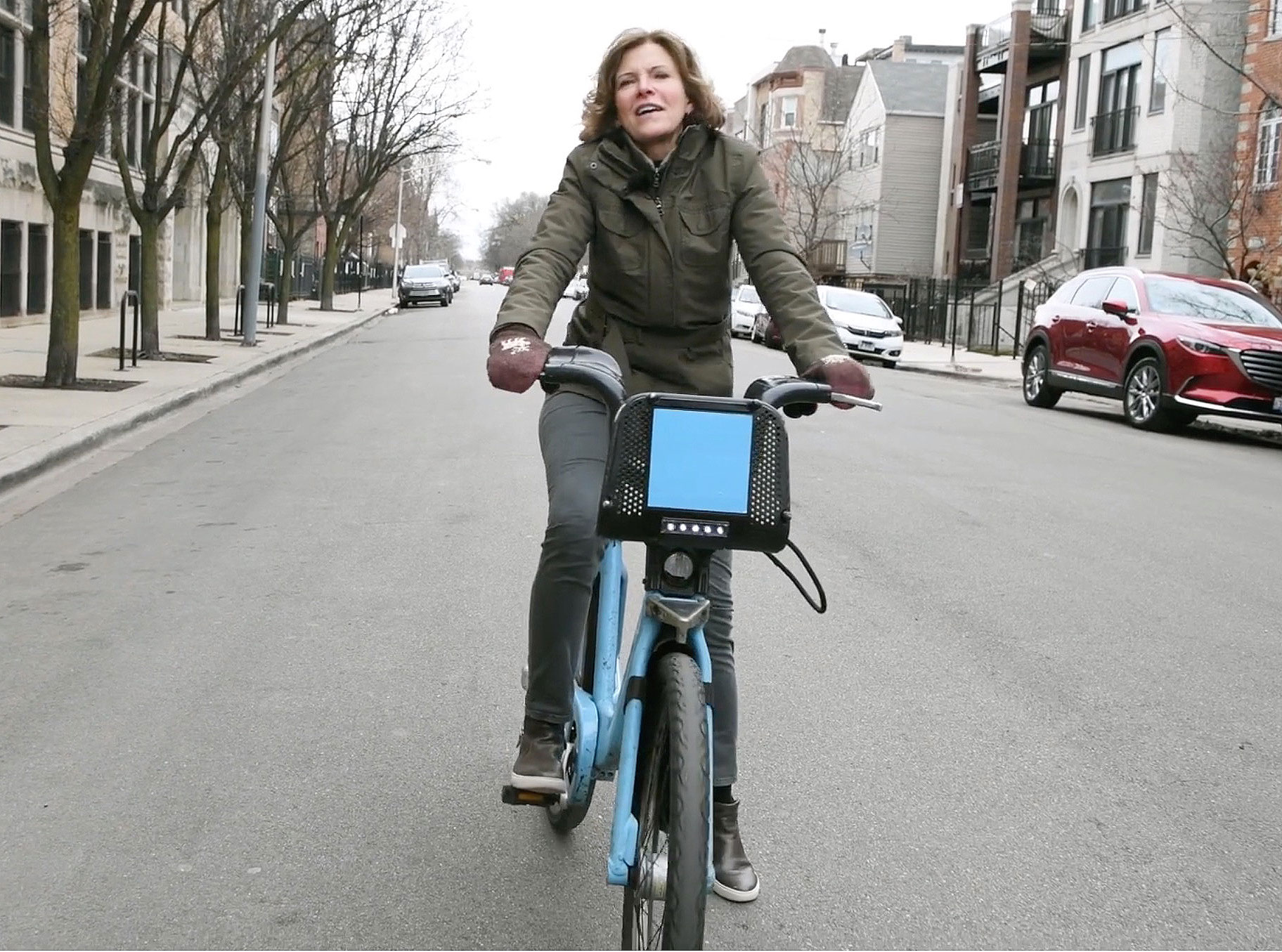 Watch Jeanne Gang tell you about her new book (while cycling to the office)