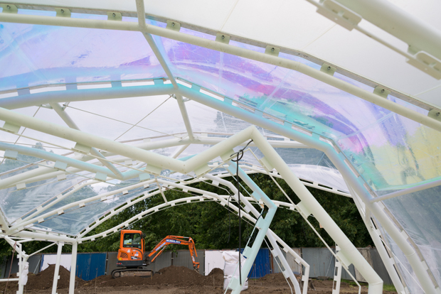 Serpentine Pavilion 2015 - SelgasCano photograph courtesy NAARO