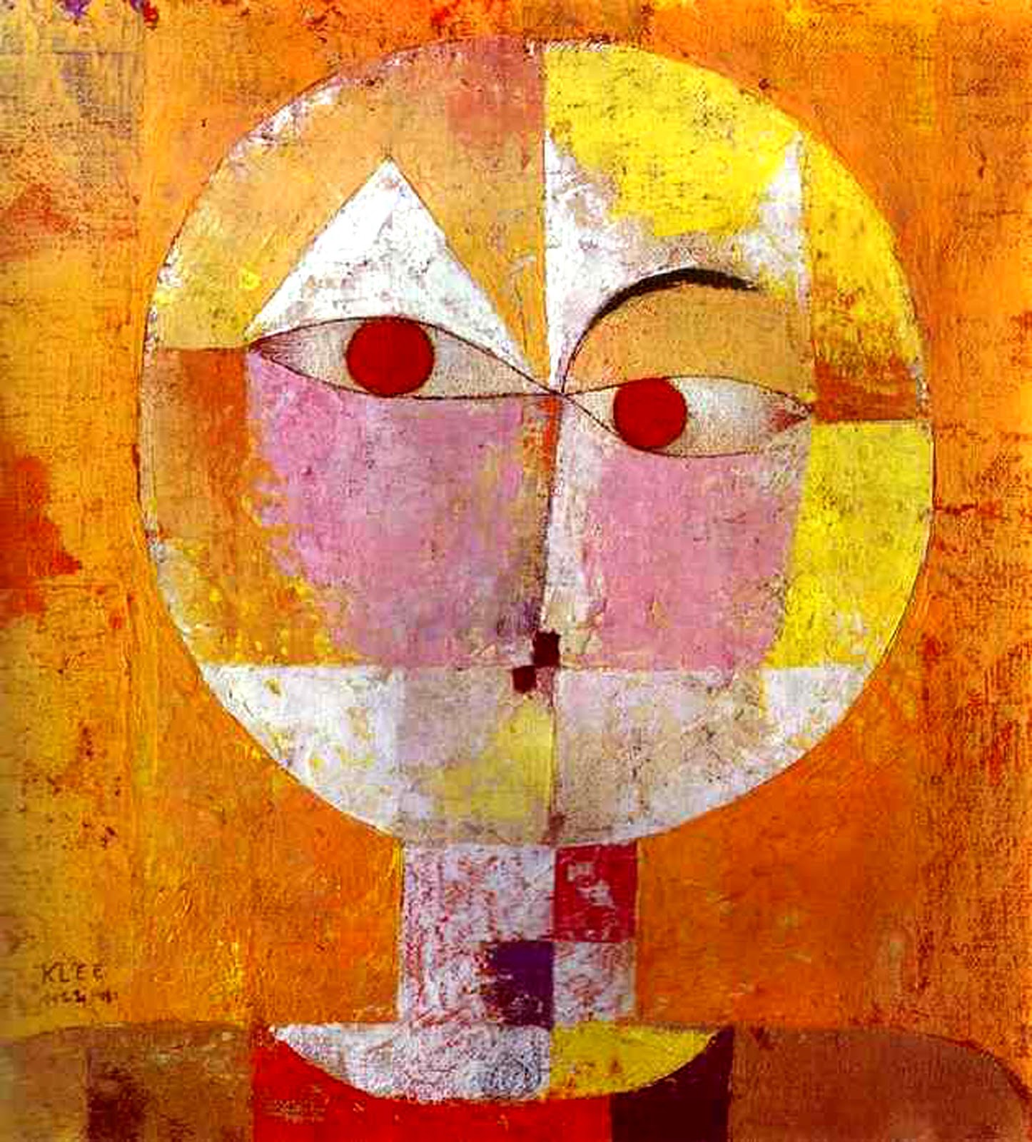 Paintings Reproductions | The Angler by Paul Klee (1879-1940, Switzerland)  | WahooArt.com