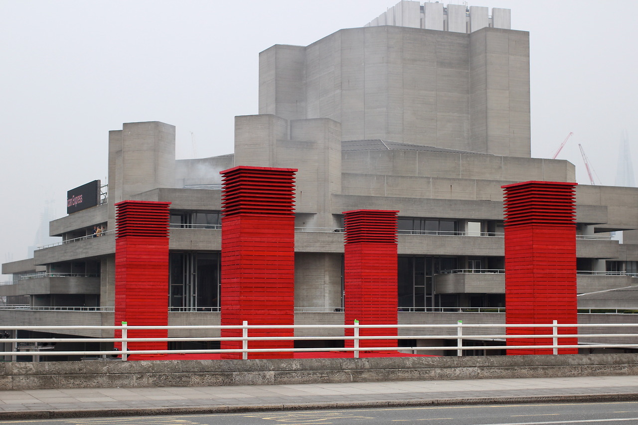 The Shed by Haworth Thompkins, viewed from Waterloo Bridge