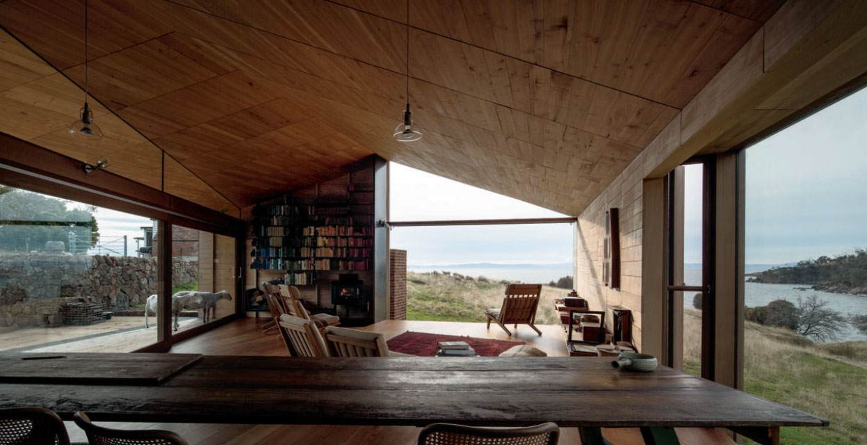 Shearers Quarters (John Wardle Architects), 2011, North Bruny Island, Tasmania, Australia