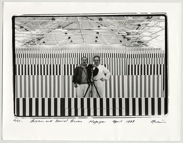 Shigeo Anzaï, Daniel Buren’s Show, ICA Nagoya, Aichi, April 14, 1989 Courtesy the artist, Zeit-Foto, Tokyo and White Rainbow, London
