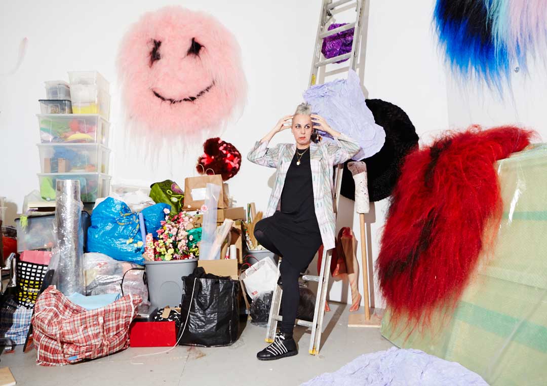 Shoplifter photographed in her studio by Elisabet Davidsdottir