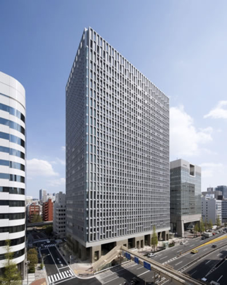 Shimuzu's new headquarters, in Chuo-ward, Tokyo