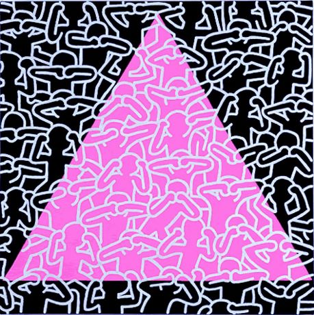 Silence=Death (1984) by Keith Haring