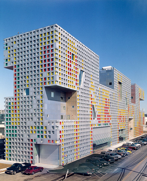 Simmons Hall at MIT by Steven Holl from the Steven Holl monograph