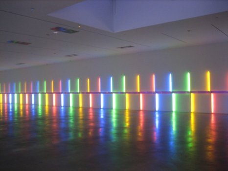 untitled (1996) by Dan Flavin