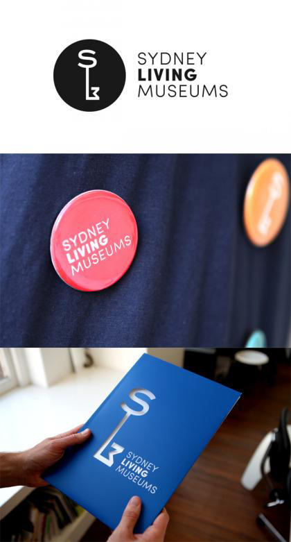 Sydney Living Museums - Vince Frost corporate identity for Historic Houses Trust
