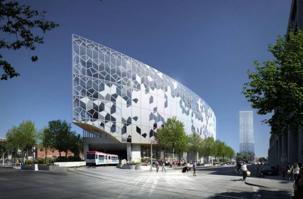 Snøhetta unveils 'floating' library design in Canada