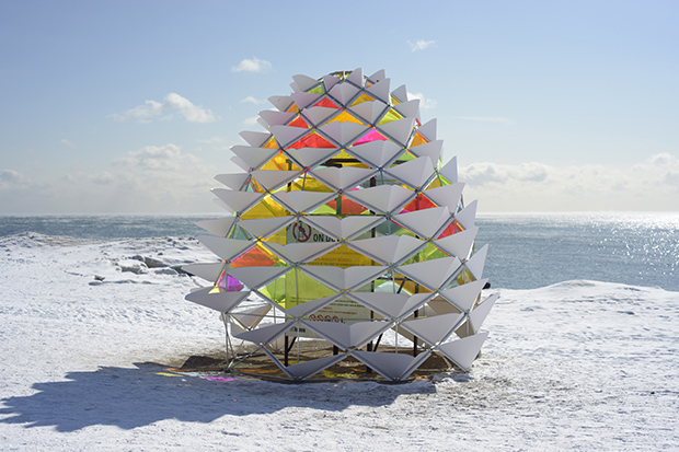 Snowcone, Toronto, Canada. From Nanotecture