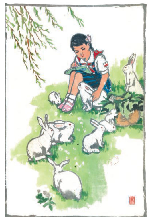Rabbits by Chol Su