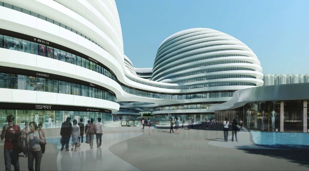 Galaxy Soho by Zaha Hadid Architects