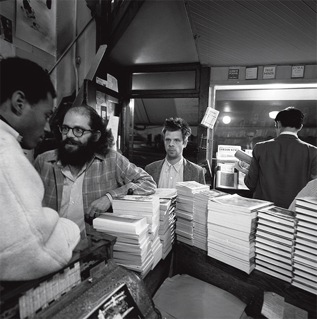 Allen Ginsberg and Peter Orlovsky photographed by Ettore Sottsass, San Francisco, USA 1965