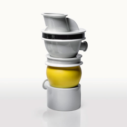 Euphrates vase, designed in 1983, by Ettore Sottsass. Estimate: £600 - £800. Image courtesy of Sotheby's