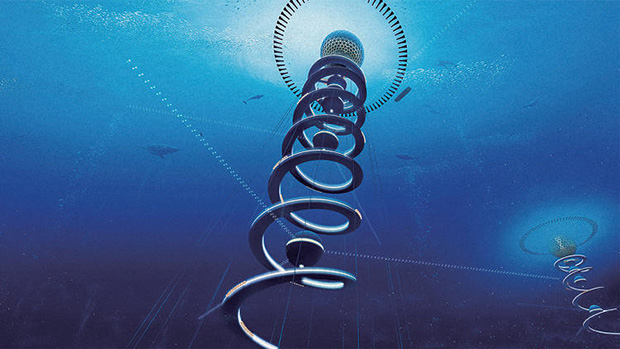 The Shimizu Corporation's Ocean Spiral proposal