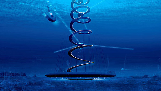 The Shimizu Corporation's Ocean Spiral proposal