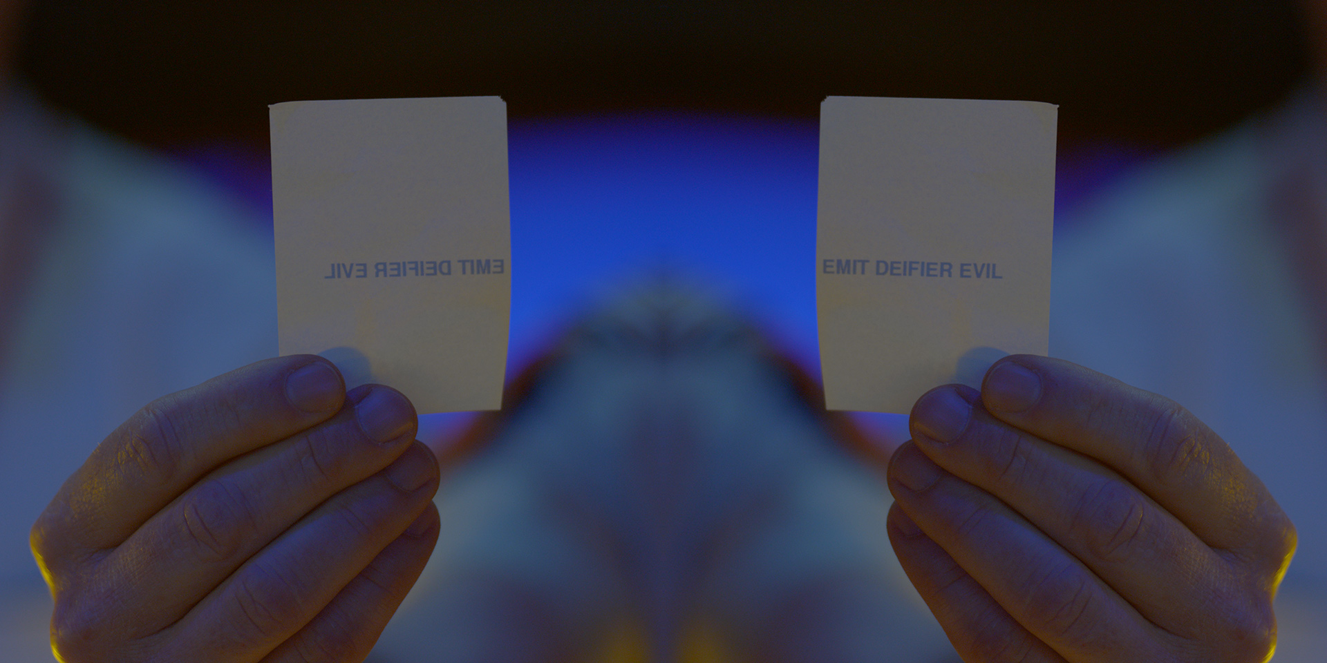 A still from Doppelgänger (2019) by Stan Douglas. Image courtesy of the artist and David Zwirner and Victoria Miro