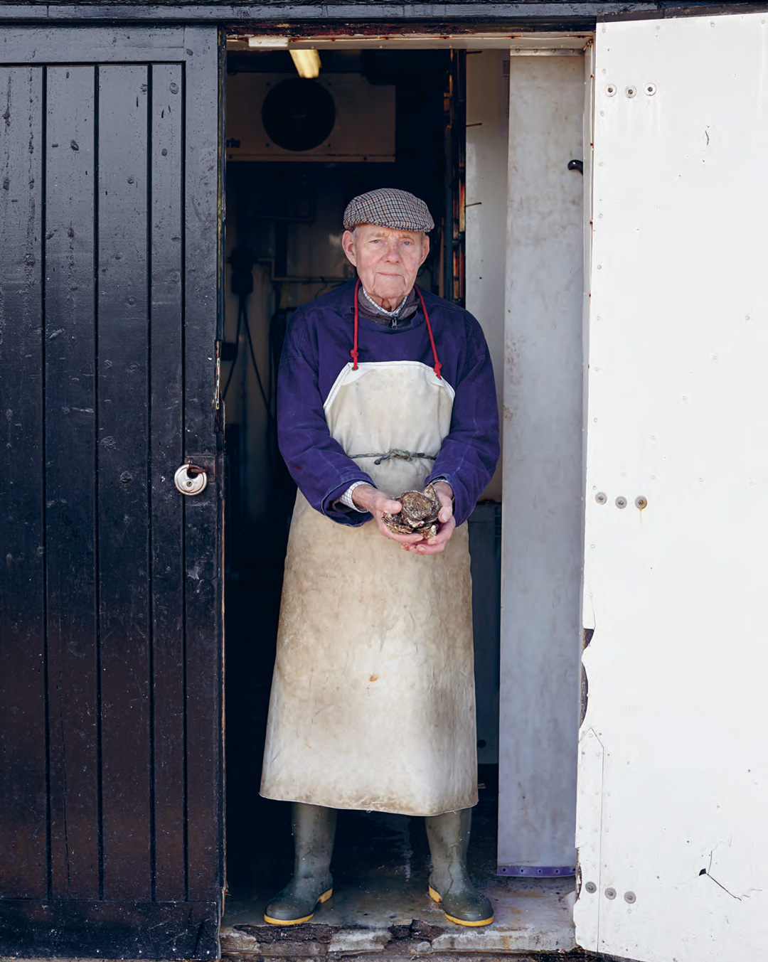 A local oyster producer, as featured in The Sportsman. All photographs by Toby Glanville
