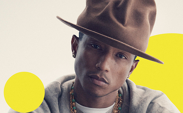Pharrell Williams and Collins' new visual identity for Spotify
