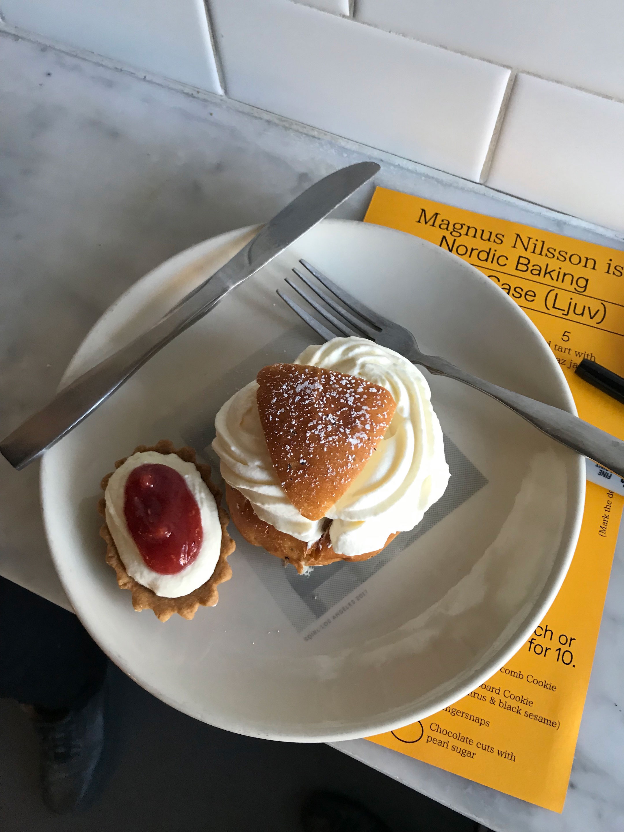 Some Nordic treats at Sqirl, LA